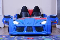 Дитяче ліжко машина MUSVENUS AUDI blue 190х90 см